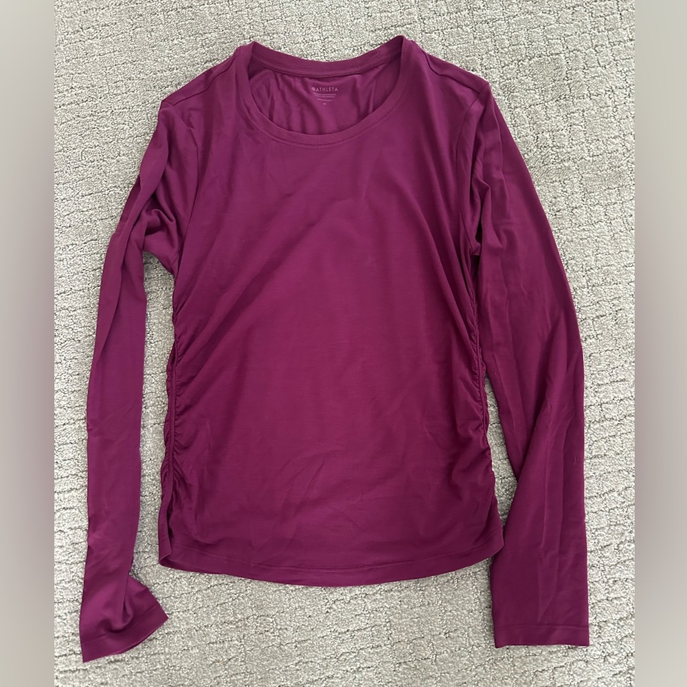 Athleta With Ease Cinch Top, Medium, EUC - Picture 5 of 5